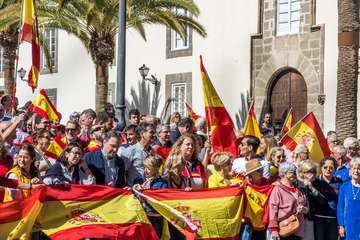 Concentración en la capital grancanaria por la 